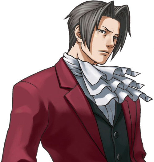 urfaveisautistic:Your fave is autistic: Miles Edgeworth from Ace Attorney