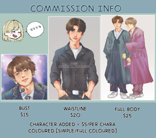 cchen100: cchen100: COMMISSIONS [OPEN] Hallo– I’m opening commissions for 5 slots again for this mon