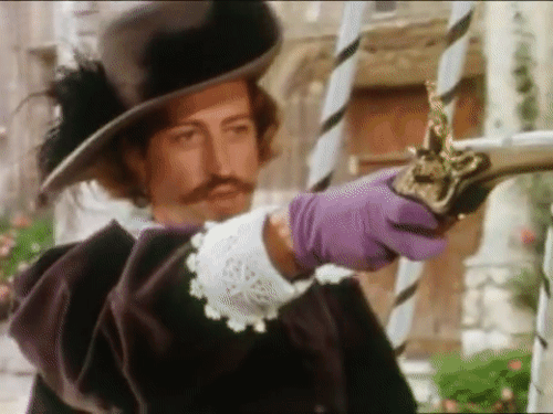 otherhistoricalthings:Expressions of Pierre Vernier as Richelieu in the 1997 series. He went hysteri