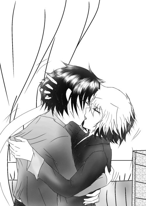 WHEW This Probably The First Time I Drew Kai And Rei Kissing Damn And It Took A LOT Of Effort And Time