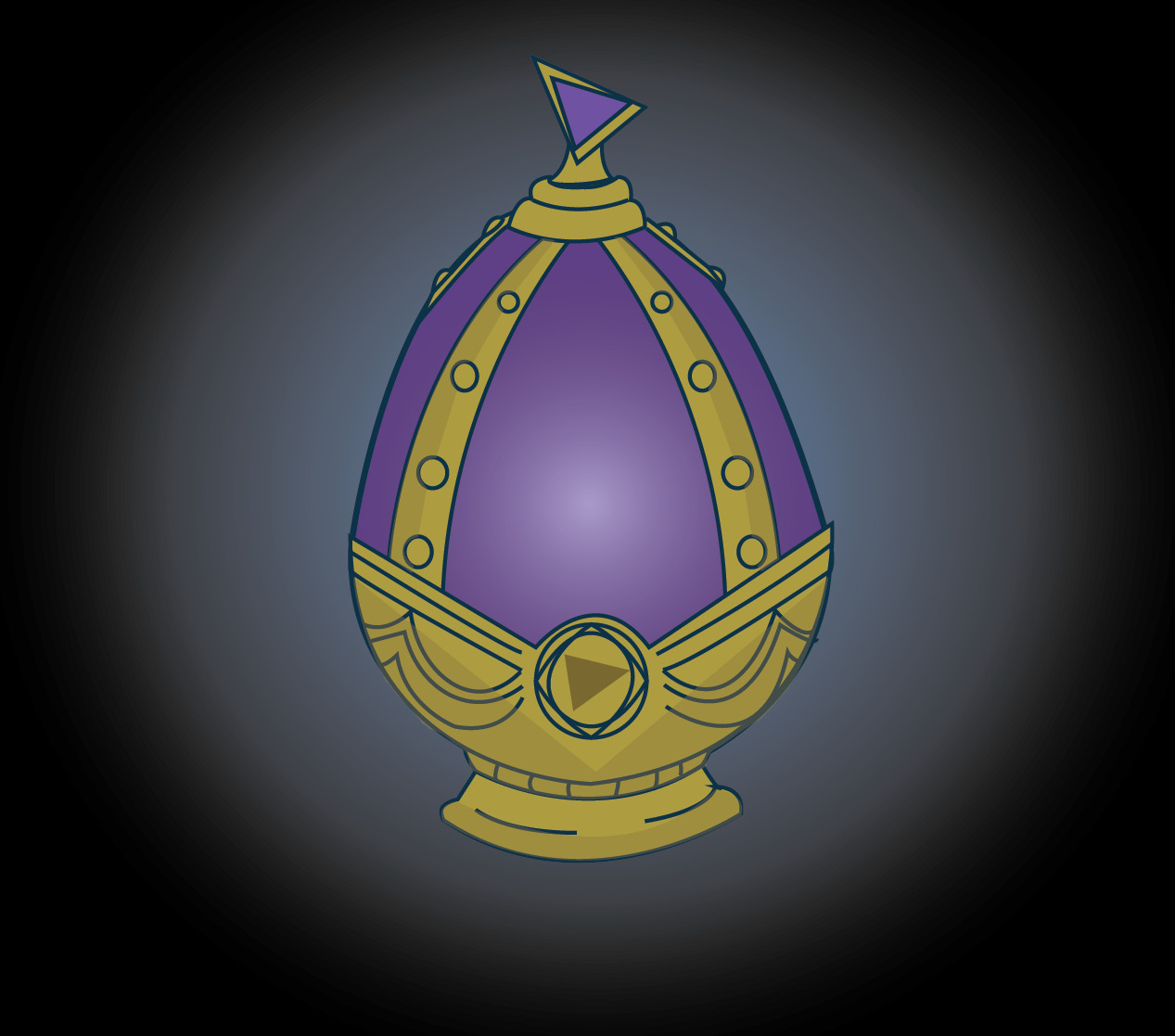 a digital image of a purple soul gem
