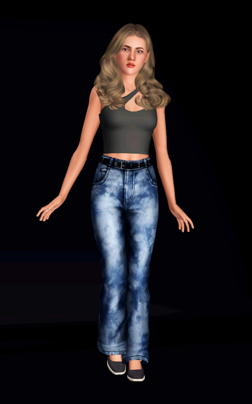 LookBookMy Favorite CC Jeans In The Sims 31. RolloRolls_Drama Jeans2.Elliesimple Heart Baggy Jeans3.Clumsyalien