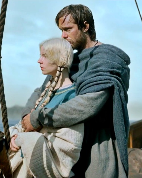 skarsjoy:❤️❤️ Olga & Amleth Anya Taylor-Joy and Alexander Skarsgård in Robert Eggers’ epic maste