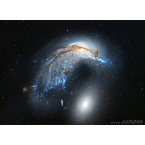 The Porpoise Galaxy from Hubble #nasa #apod porn pictures