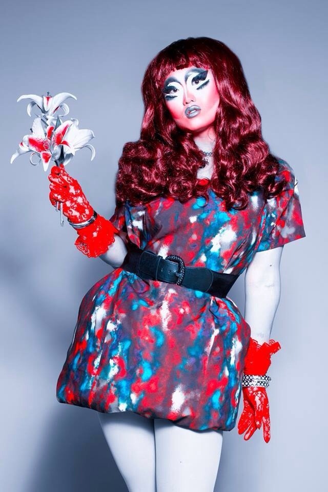 scatterthetwinks:  bubblecum-glitterfuck:  💅Kim Chi💅  The Asian Glamasorus.