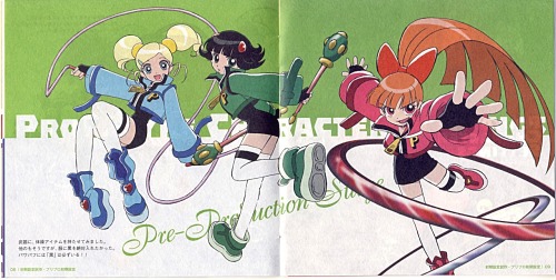 kiraraboshi:    Demashita! Powerpuff Girls Z  prototypes  