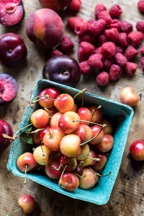 sweetoothgirl: Raspberry Ginger Stone Fruit Galette