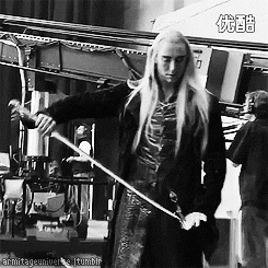 armitageuniverse:Lee Pace / Thranduil • BTS + Scene