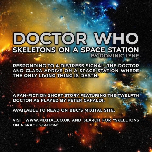 Something a bit different from my usual output. Today I published a short story based on Doctor Who 