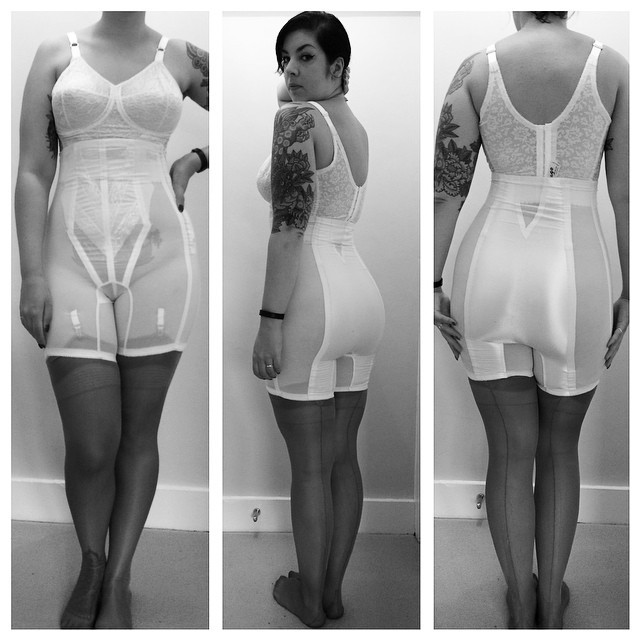 Rago Shapewear on Tumblr: @ragoshapewear 2202 and 6210 with vintage  stockings.