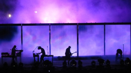 Pictures of last night’s Nine Inch Nails concert at the Verizon Wireless Amphitheater in Orang