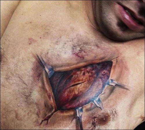 10 TATUAGENS INCRIVELMENTE REALISTAS: