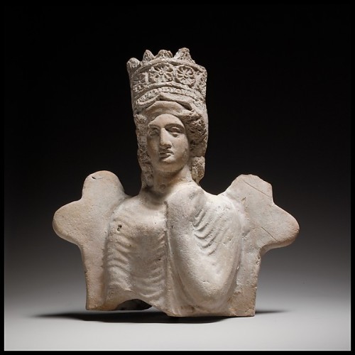 ancientpeoples:  Seated Goddess 4th Century BC  Cypro-Classical II (Source: The Met Museum)