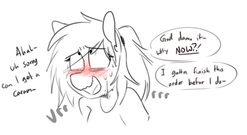 nsfwtrashcanandotherjunk: “This is what happens when you take me out on a date to fuckign Mcdonalds” -Red poor @stable86   support patreon!  ⎸Donation!    x: