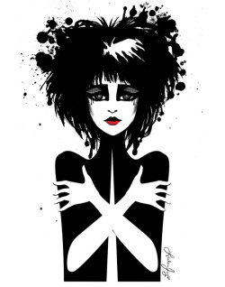 artagainstsociety:  Siouxsie Sioux by Leilani Joy