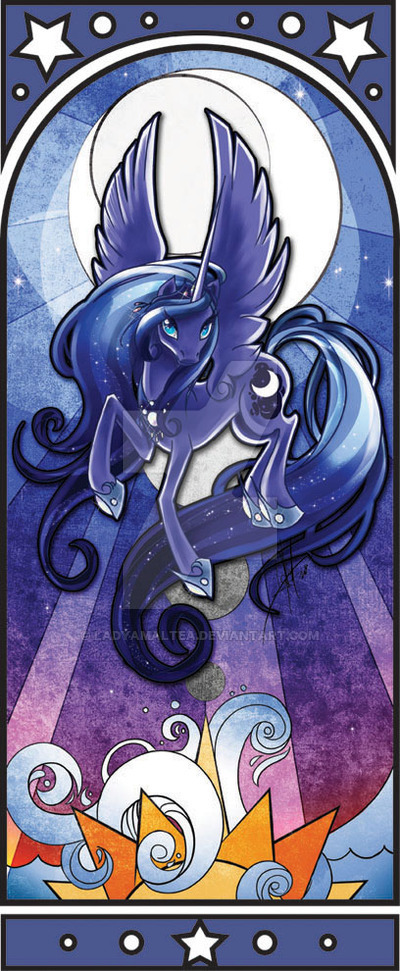 mylittlefanart:Rising of the Lunar Republic by LadyAmaltea c: