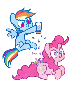 dawnf1re:I totally forgot, I have to go help Pinkie sprinkle…. somethingx3!