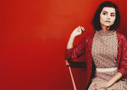 isntthatwizard:  JENNA COLEMAN for stylish magazine·   love her, gorg xx