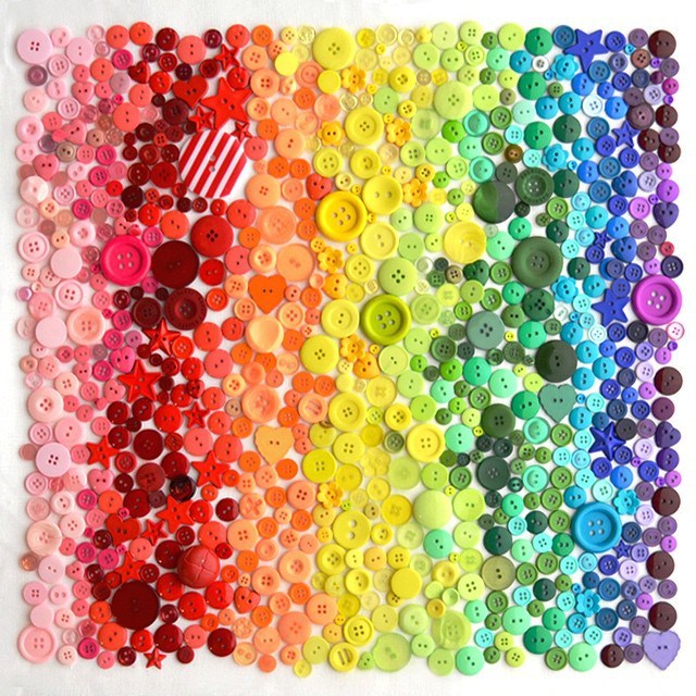 physicsshiny:  asylum-art-2:  Rainbow Worlds  by Julie Seabrook Ream Instagram 