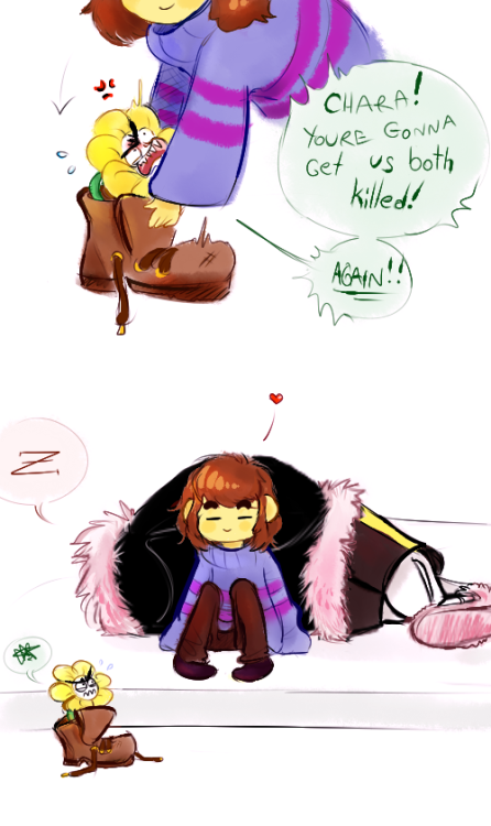 fillsyouwithdirtysins:  angelpangel09:  noodlenumber:   I tried anon, i really did. I hope this passes for ‘soft and cute’ lmao. Poor Frisk can’t catch a break. and here’s a bonus panel as if this thing wasn’t long enough already:  This pleases