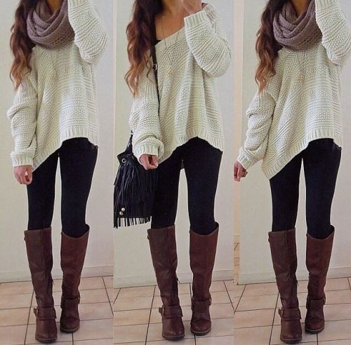 buytrends-fans:  BuyTrends   Loose  Pullover  »>Click here to get it     I want this whole outfit tbh