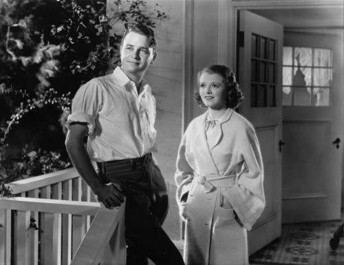 Lew Ayres and Janet Gaynor in Servants’ Entrance (1934)