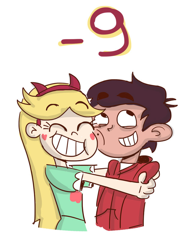 A repost of my doodles for the 10 days countdown until Star VS The Forces of Evil.