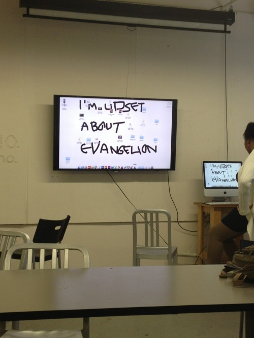 jaynejezebelle:  So I walked into class this morning and was greeted by this. 