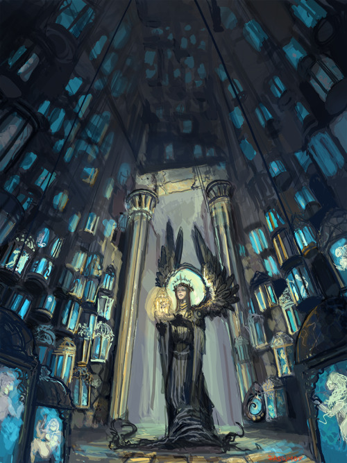 eonwepage:daswhox:Mandos cavernFirst research of his design. I see so much as a soul collector. I fo