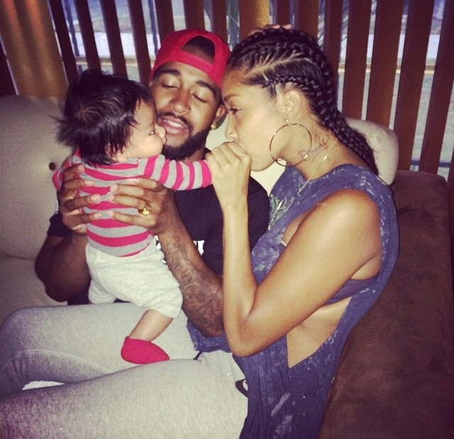 frenchinhalechanelxoxo:  so cute that baby has beautiful hair