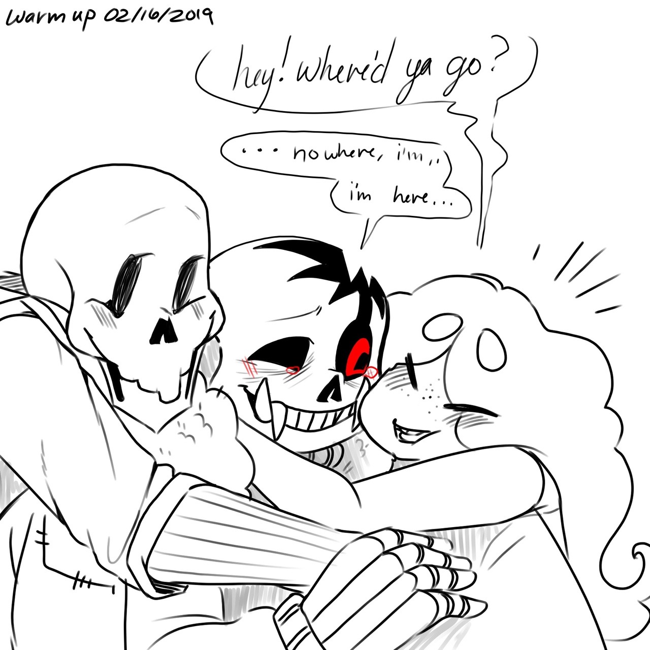 may on X: Fanart of Horror sans for @SourAppleTweets I hope you