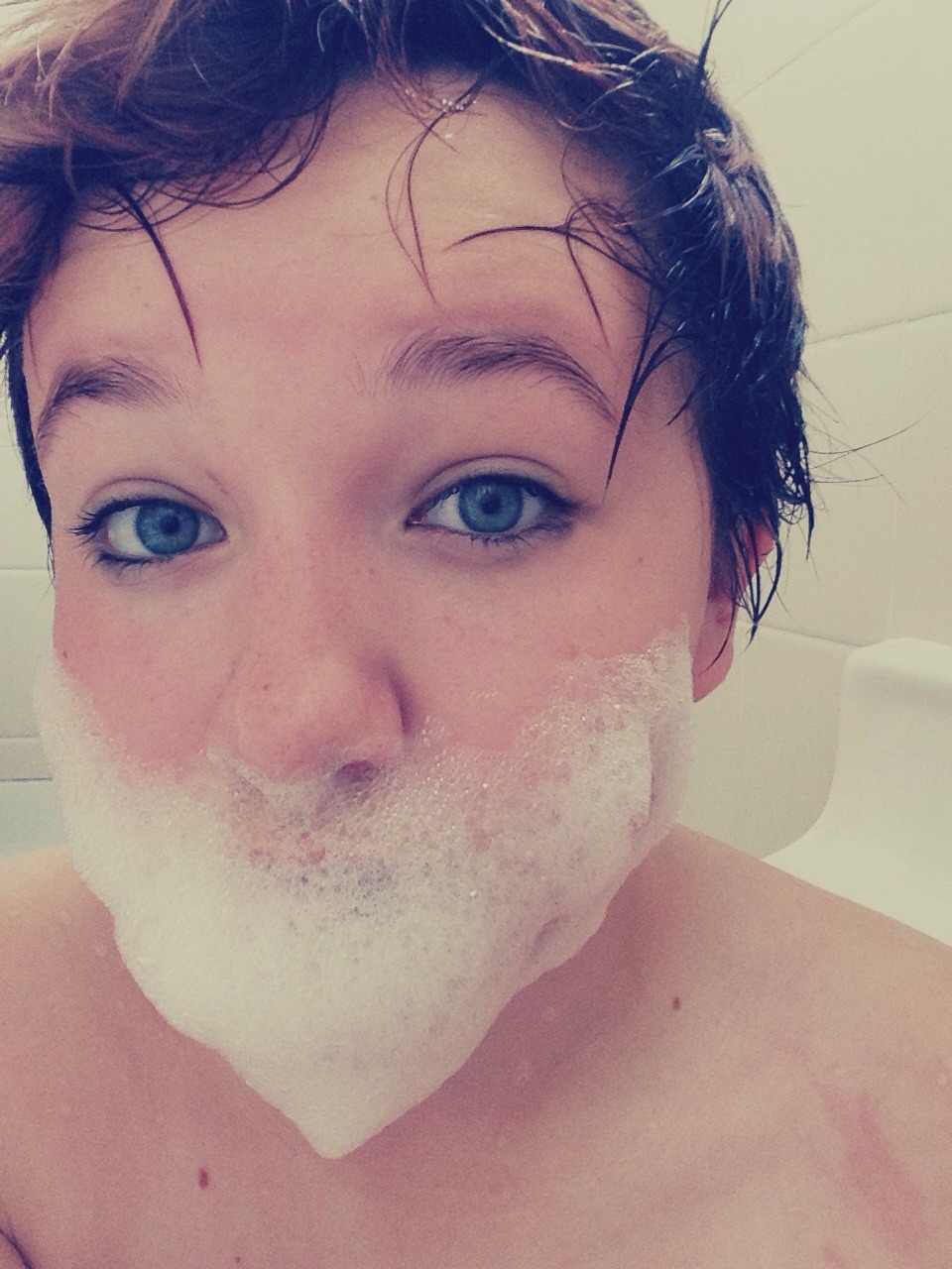 Bubble Bath Selfie