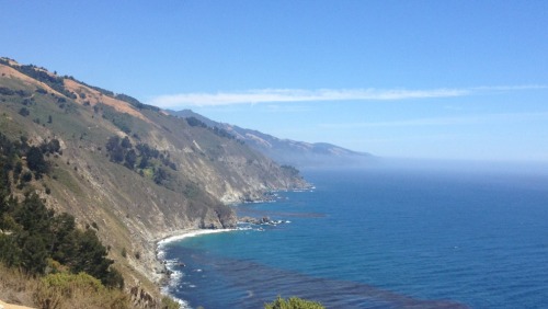 Rode the Pacific Highway from Ventura up to San Fran after staying the night with my best bud&rs