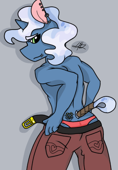 crunchybuttnsfw:Pokie Pierce, either trying to put on a pair of tight skinny jeans,