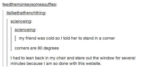 itsstuckyinmyhead:  Tumblr and Puns 