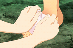 alishadiphda:  Ash and Serena taking care of each other 