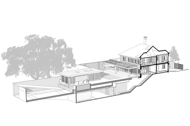 chocolatecakesandthickmilkshakes:  Molecule: Wayne ResidenceArchitecture firm Molecule