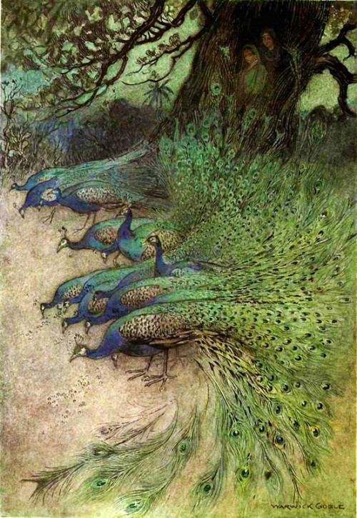 butterflieswhispertodeath:  Warwick Goble 