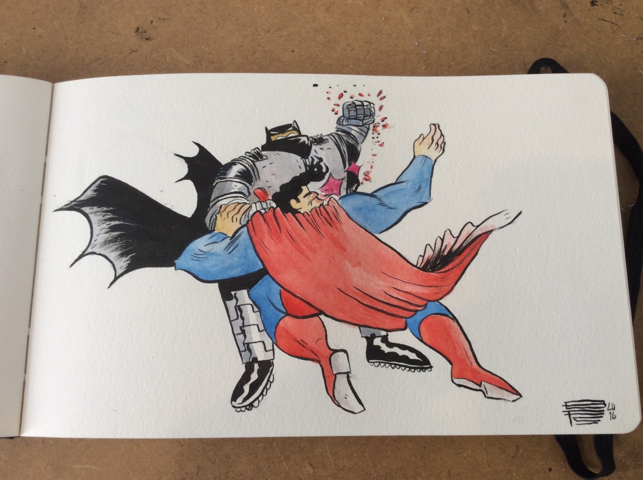 Rumored Batman Vs. Superman Concept Art Includes Batgirl