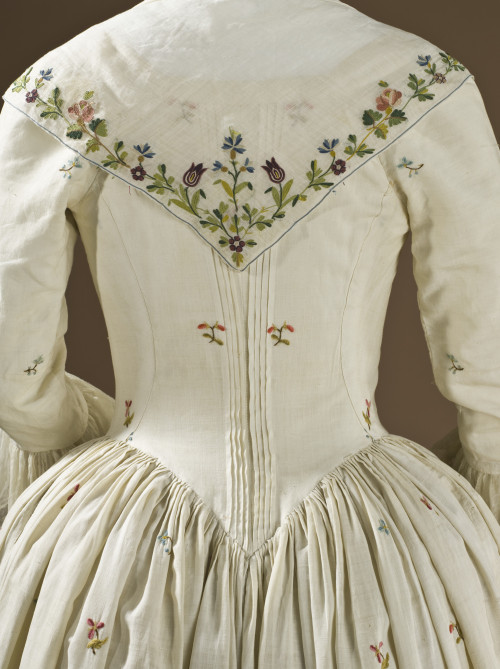 Womans Ensemble And Fichu.