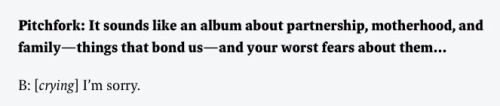 vardtrad:  Björk talking about Vulnicura