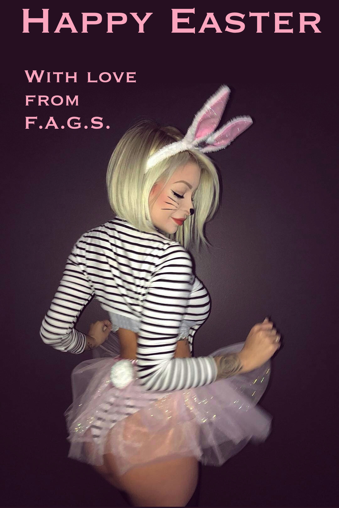 faggotryngendersissification:  Happy EasterWith love from F.A.G.S.