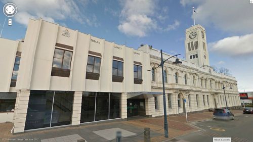 streetview-snapshots:Timaru District Council offices, King George Place, Timaru