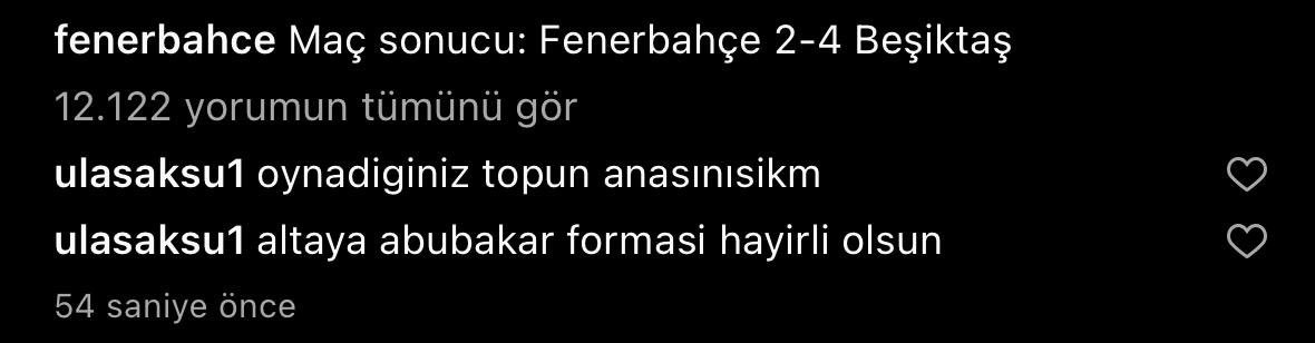 fenerliler anlık şu şekil...