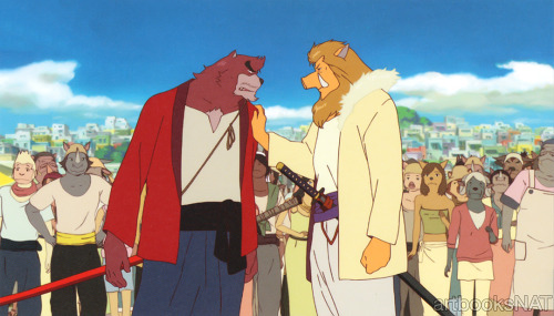 artbooksnat:The Boy and The Beast (バケモノの子) Animation stills from the first half of the movie’s Sto