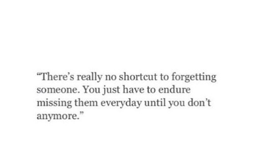 lol. It fades very small, you jus get distracted