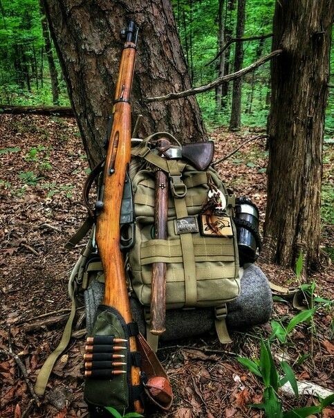 I have that same rifle , but mine has the built in bayonet 