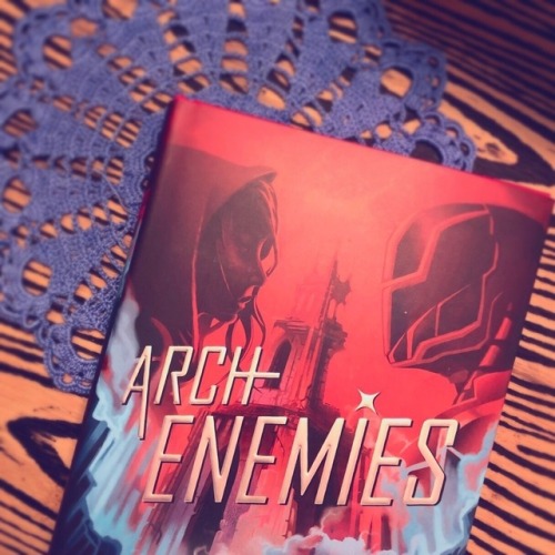 It’s our book date, ARCHENEMIES by Marissa Meyer! Here’s what it’s about:In this s