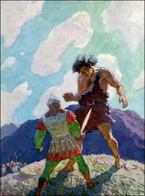 ungoliantschilde:  ‘the Legends of Charlemagne’, was illustrated by N.C. Wyeth for Charles Scribner and Sons’ reprint of the book by Thomas Bulfinch. 