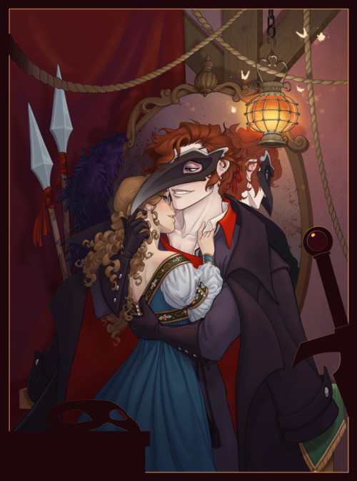 quirkysphinx:  Started playing Arcana… I now have a thing for a certain theater kid with a questiona